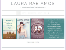 Tablet Screenshot of lauraraeamos.com